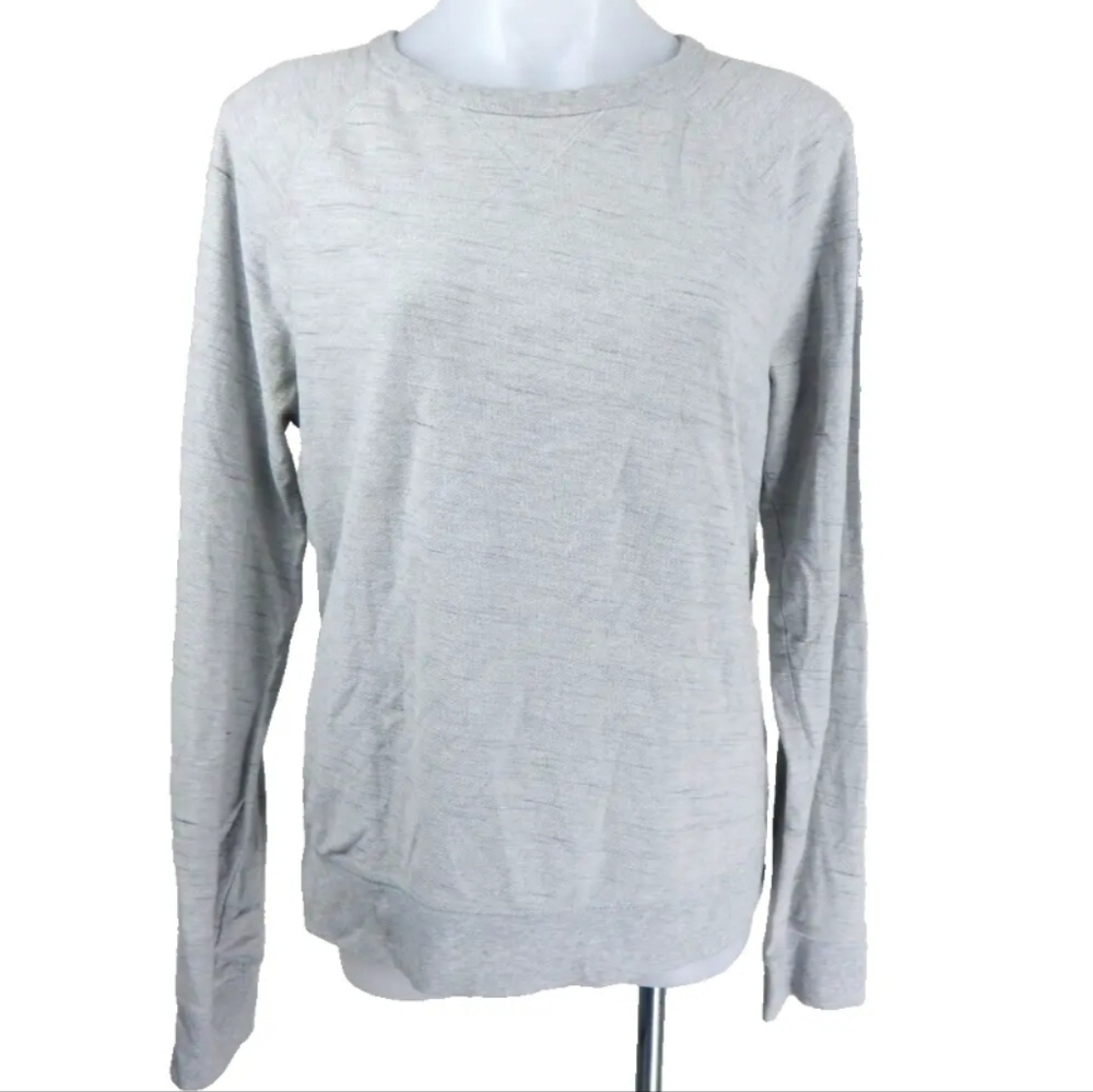 Everlane Gray Lightweight Knit Pullover